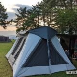絶景＆雲海＆キャンプ【吉滝キャンプ場コテージ村】のご紹介　（パノラマサイトと芝生Bサイト、棚田サイトのレビュー）